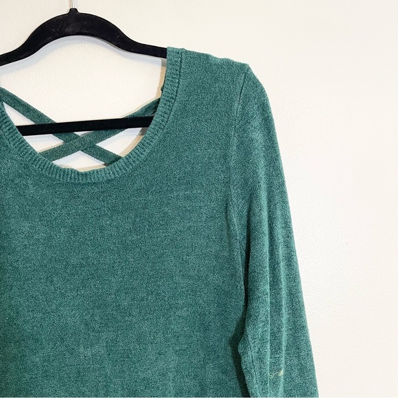 Torrid Green Long Sleeve Soft Sweater Size 00 - Picture 3 of 12